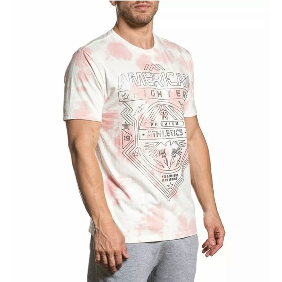 AMERICAN FIGHTER GALVESTON Men's T-Shirt S/S Biker - Picture 5 of 11